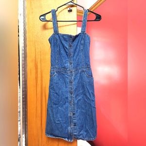 Vintage Ann Taylor Jean Dress 0